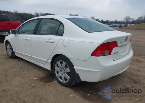 2008 Honda Civic Lx from USA, damaged, VIN 1HGFA16518L039062